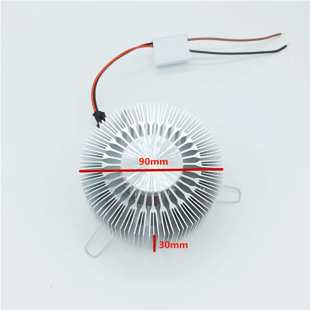 Lámparas LED coloridas 3W – apliques para living, pasillos y exteriores