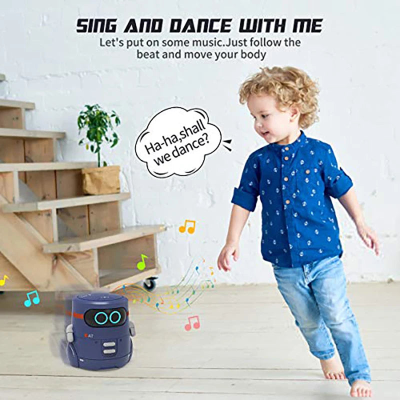 Robot RC Inteligente para Niños - Funciones Táctiles - Robot Electrónico Interactivo - Baila, Música y Camina - Regalo para Niños