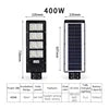 Luz solar LED para calle – alta potencia 200W-300W, sensor radar y control automático