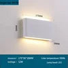 Lámpara LED de pared impermeable IP65 – luz cálida para exterior e interior