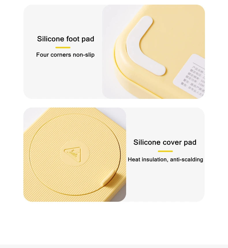 Calentador de Tazas NUEVO - Posavasos Calentador - Temperatura Constante - Placa Caliente Eléctrica - Set para Leche, Té, Agua - Hogar y Oficina - Regalo Perfecto