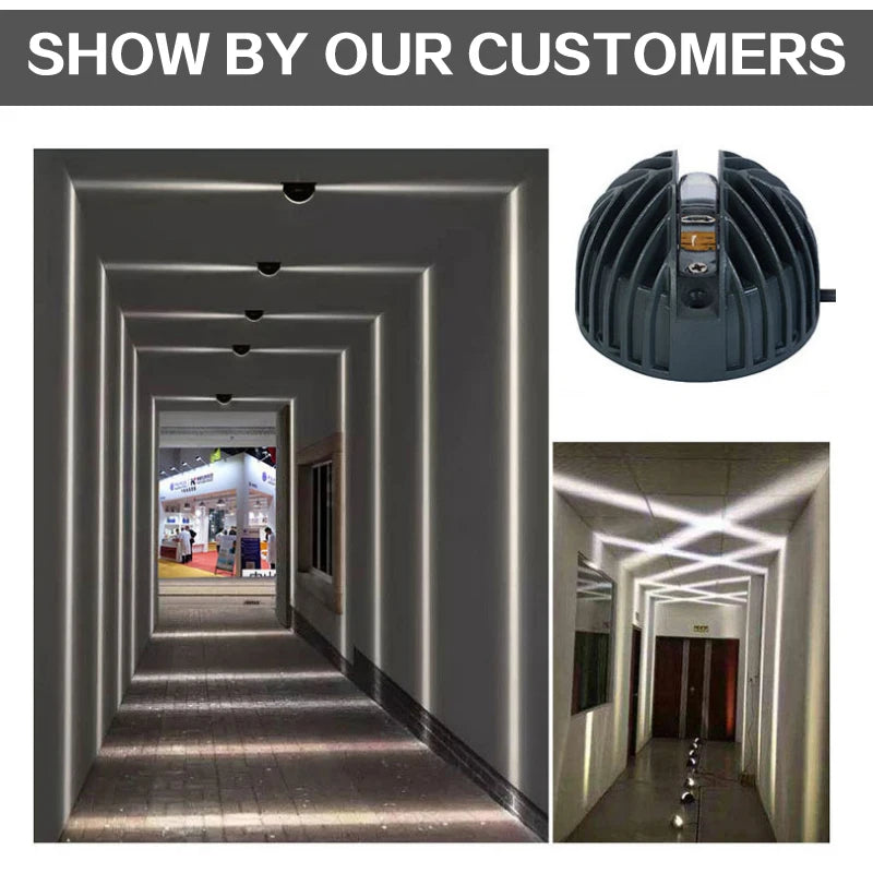 Luces LED para alféizar de ventana – 12W, impermeables y para exteriores