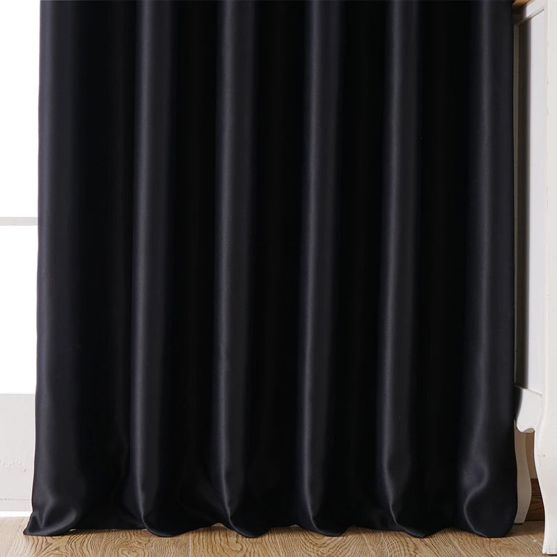 Cortinas blackout a medida 300cm – color sólido para dormitorio y living moderno