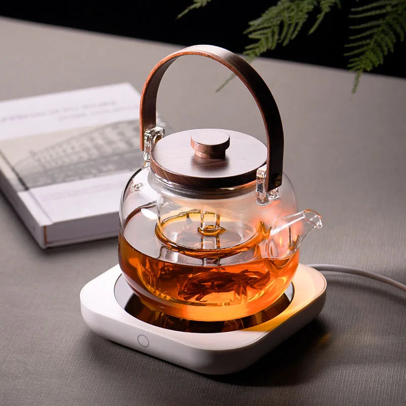 Calentador de Tazas Nuevo - Para Leche, Té, Tetera - Placa Caliente Eléctrica - Alta Temperatura 80°C - Para Hogar, Oficina y Escritorio