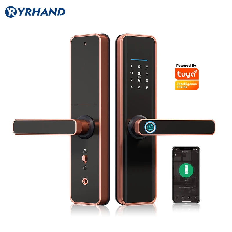 Cerradura inteligente impermeable – cerradura electrónica para puerta de hogar