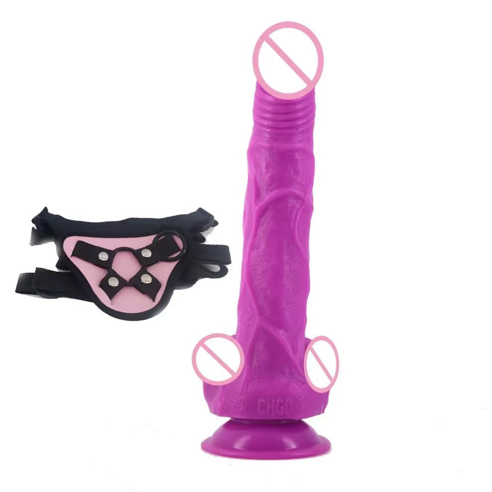 FRRK Strapon Penis Strap on Huge Twist Dildo Big Dildo