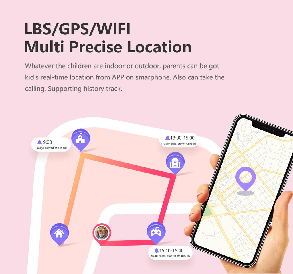 Smartwatch LT21 4G para niños – GPS, WiFi, videollamadas y cámara