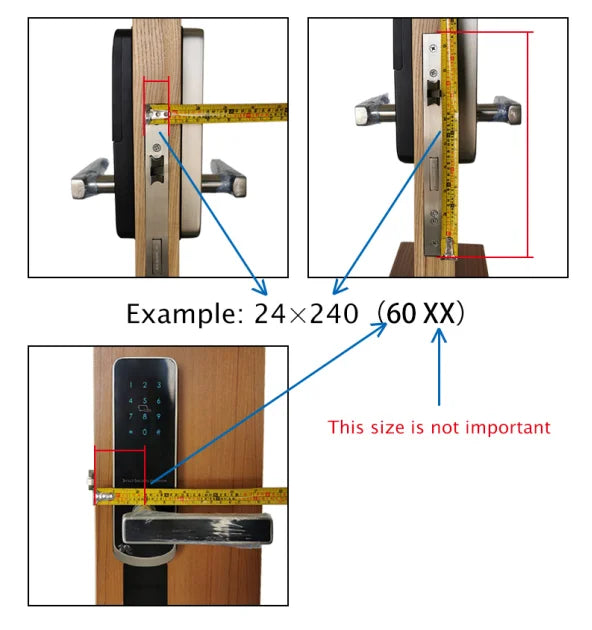Cerradura inteligente Tuya X7 – WiFi, impermeable y kit electrónico para puerta