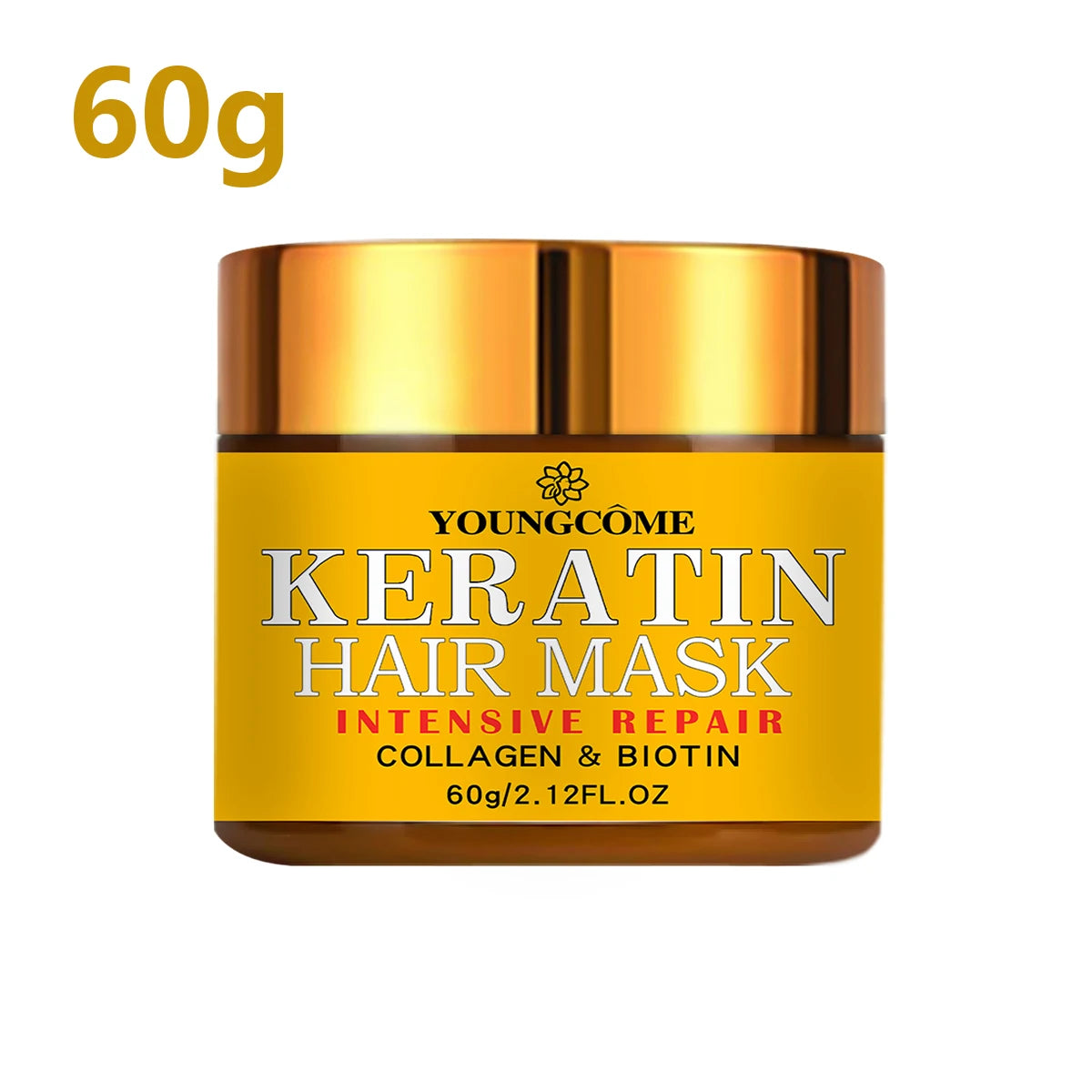 Mascarilla reparadora para cabello – biotina, colágeno y queratina