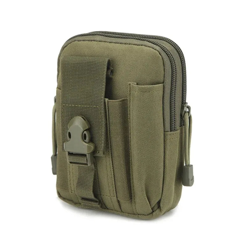 Riñonera táctica camuflada – bolsa multifuncional para pierna y cintura