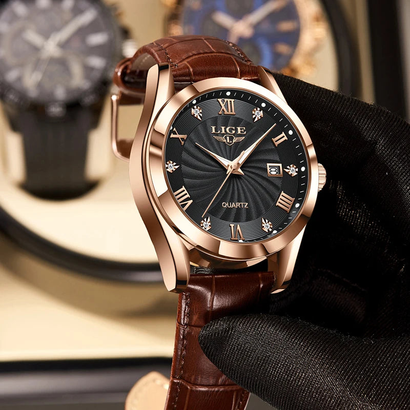Reloj mujer LIGE – elegante, deportivo y resistente al agua