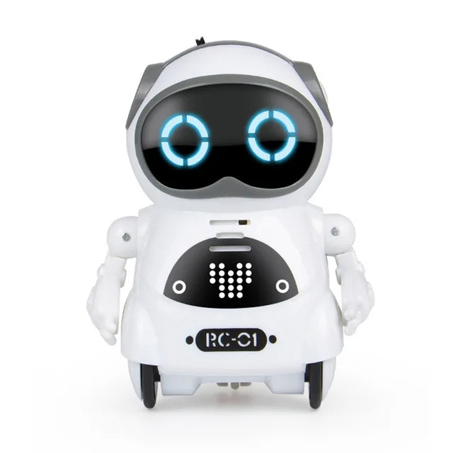 Mini Robot Inteligente - Habla, Canta y Baila - Reconocimiento de Voz y Grabación - Cuenta Cuentos Interactivo