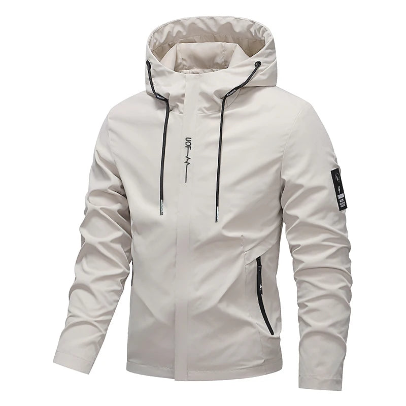 Chaqueta deportiva hombre – versátil, transpirable y cortaviento para primavera y otoño