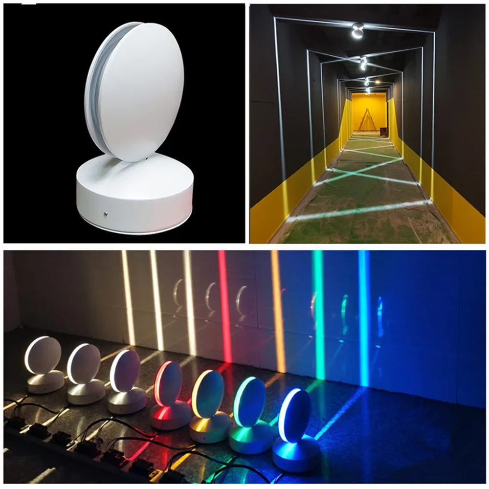 Lámpara LED línea para alféizar – luz colorida y luminosa 360° para espacios modernos