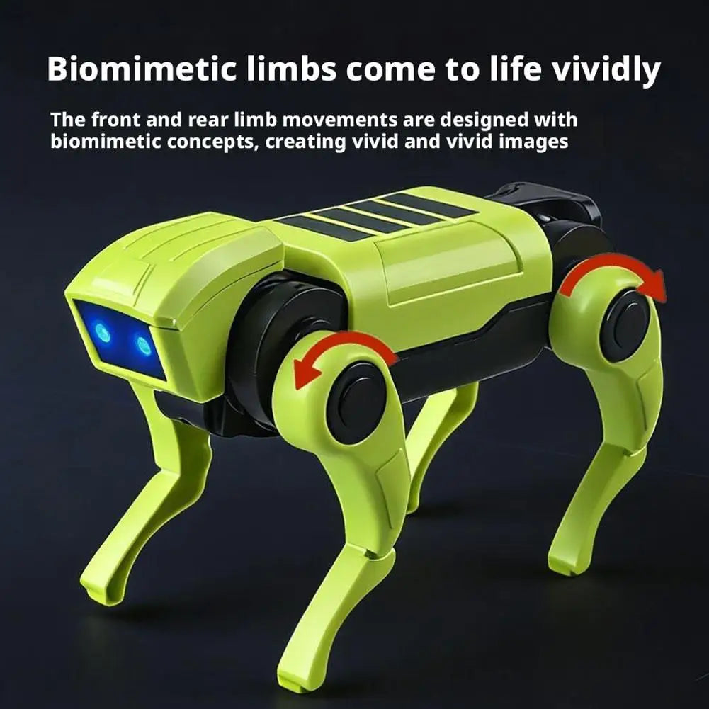 Perro Robot Smart - Juguete Regalo - Perro Mecánico con Control Remoto - Multifunción Eléctrico - Robot Inteligente Educativo Biónico