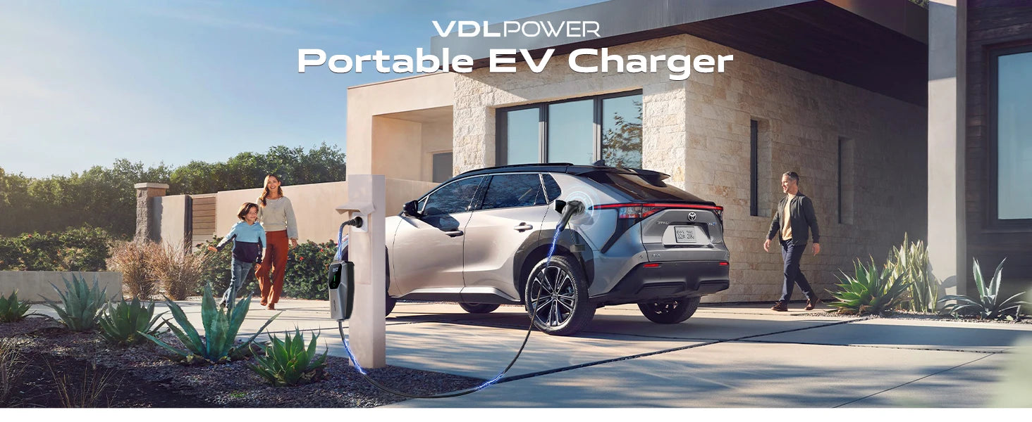 Cargador eléctrico VDL para auto – 3.6KW, Tipo 2 y corriente ajustable