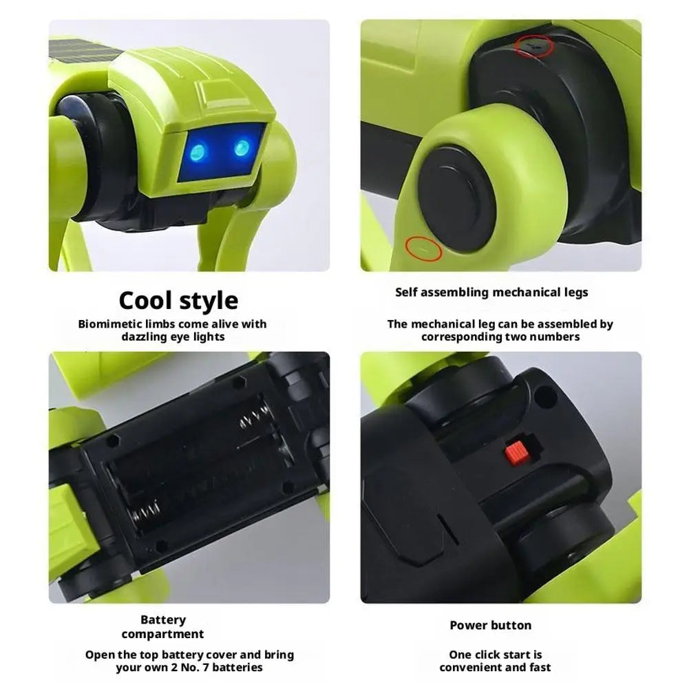 Perro Robot Smart - Juguete Regalo - Perro Mecánico con Control Remoto - Multifunción Eléctrico - Robot Inteligente Educativo Biónico