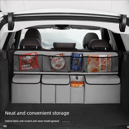 Bolsa Organizadora para Baúl de Auto y Respaldo de Asiento – Multiuso para SUV