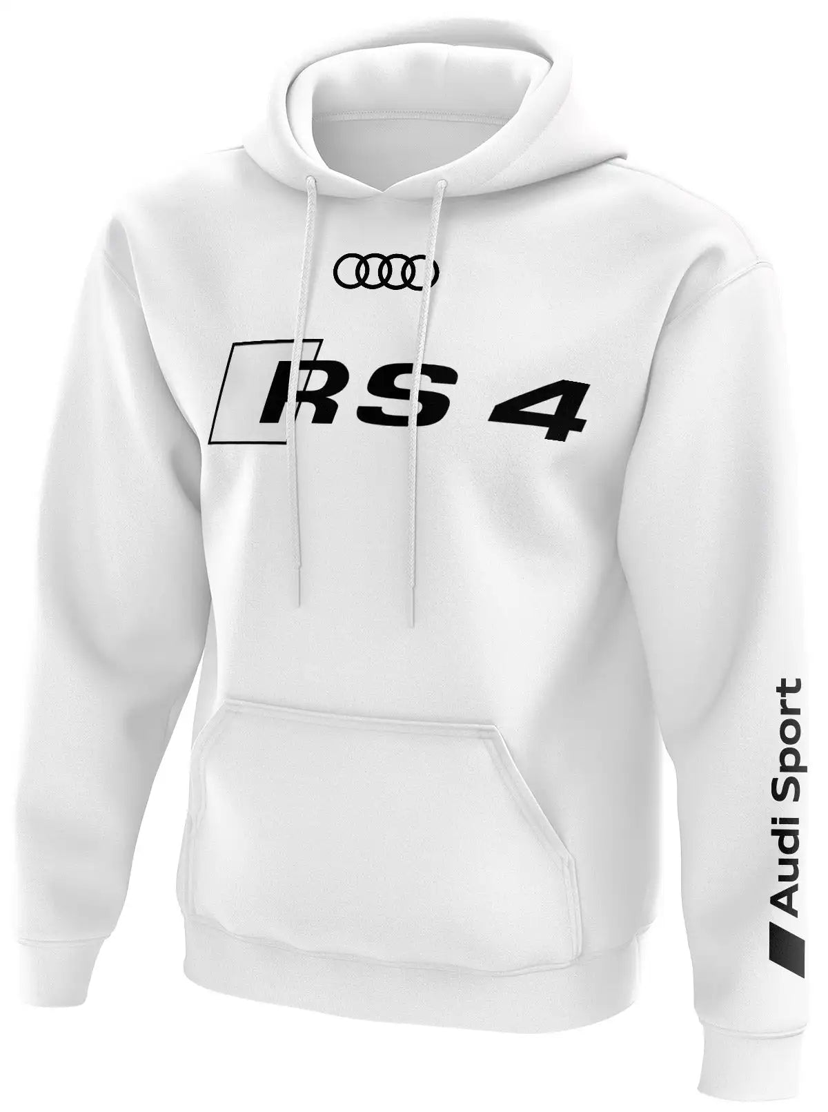 Hoodie Audi RS4 – cómodo y moderno para hombres y amantes de autos