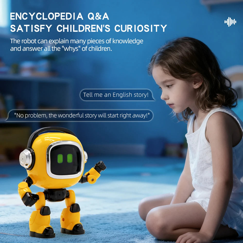 Robot DeepSeek AI Smart para Niños - Diálogo Interactivo por Voz - Juguete Educativo de Escritorio con Conversación Inteligente