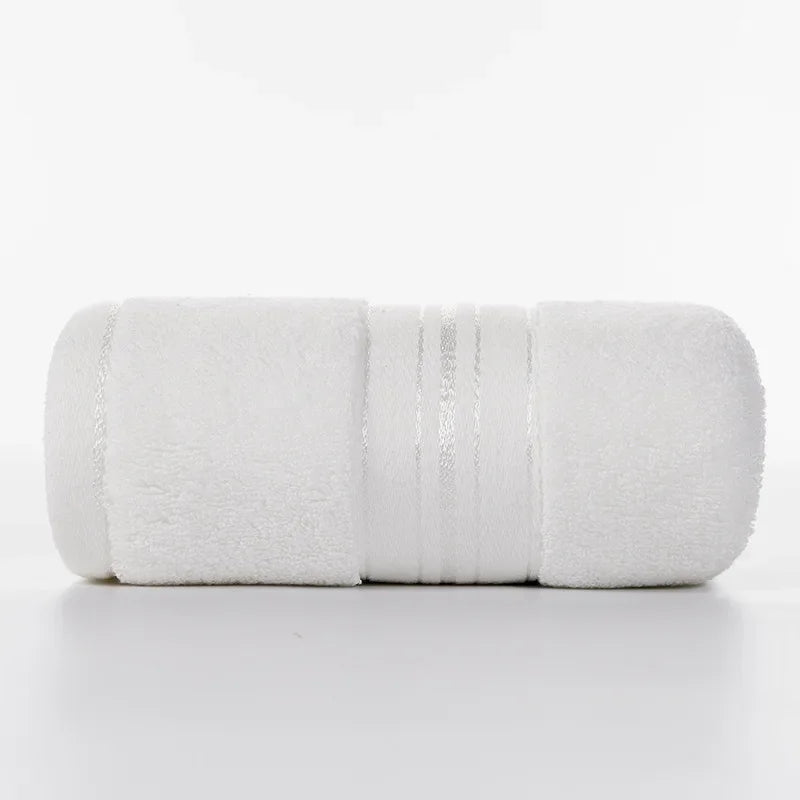 Toalla facial absorbente 100% algodón – azul gris sólido