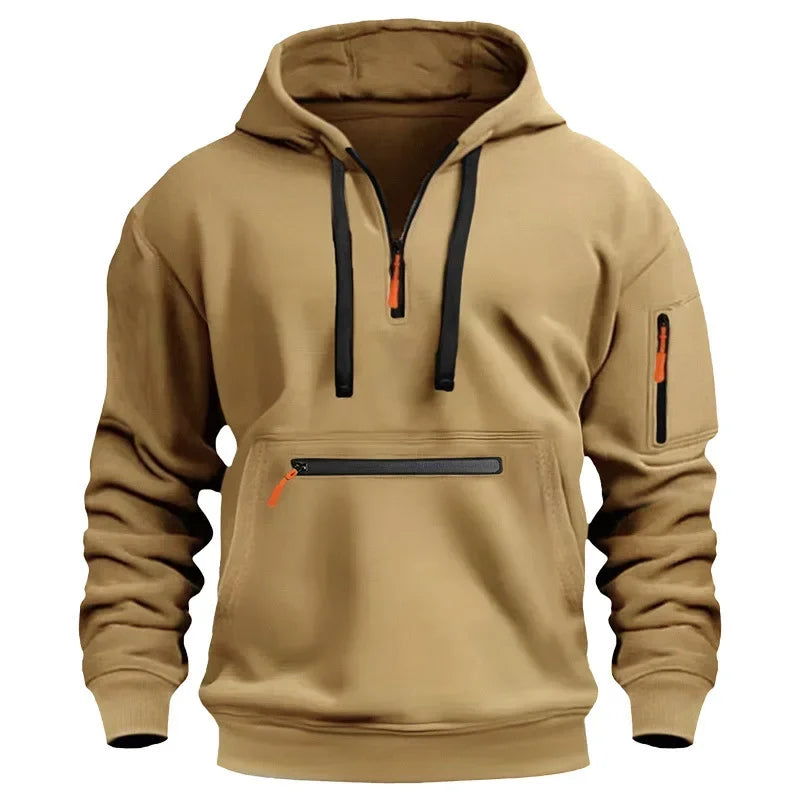 Hoodie invierno – buzo oversize con capucha y múltiples bolsillos