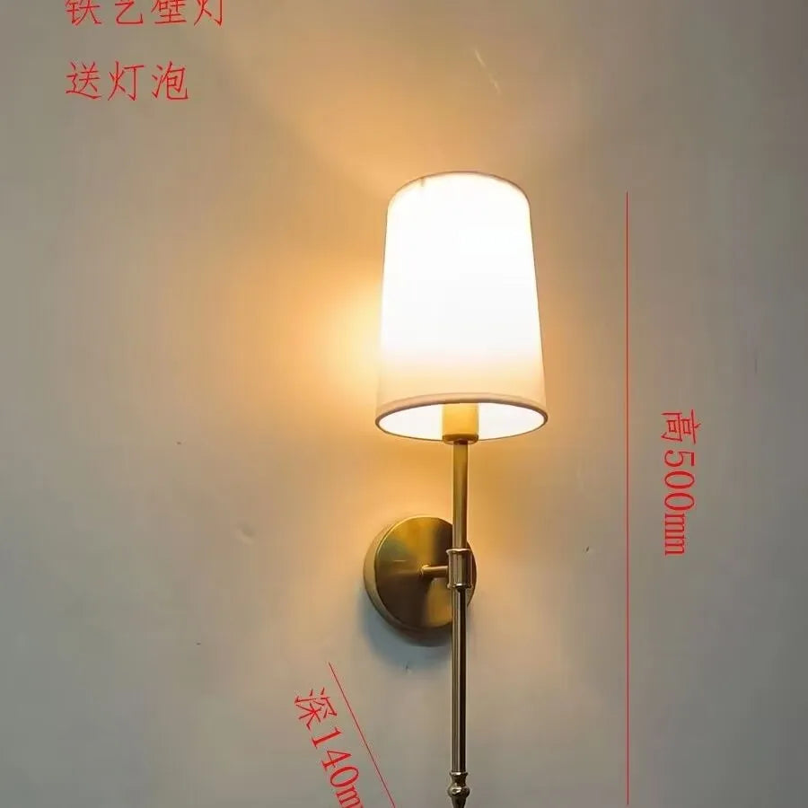 Lámparas de pared interiores – diseño nórdico moderno para pasillos y balcones