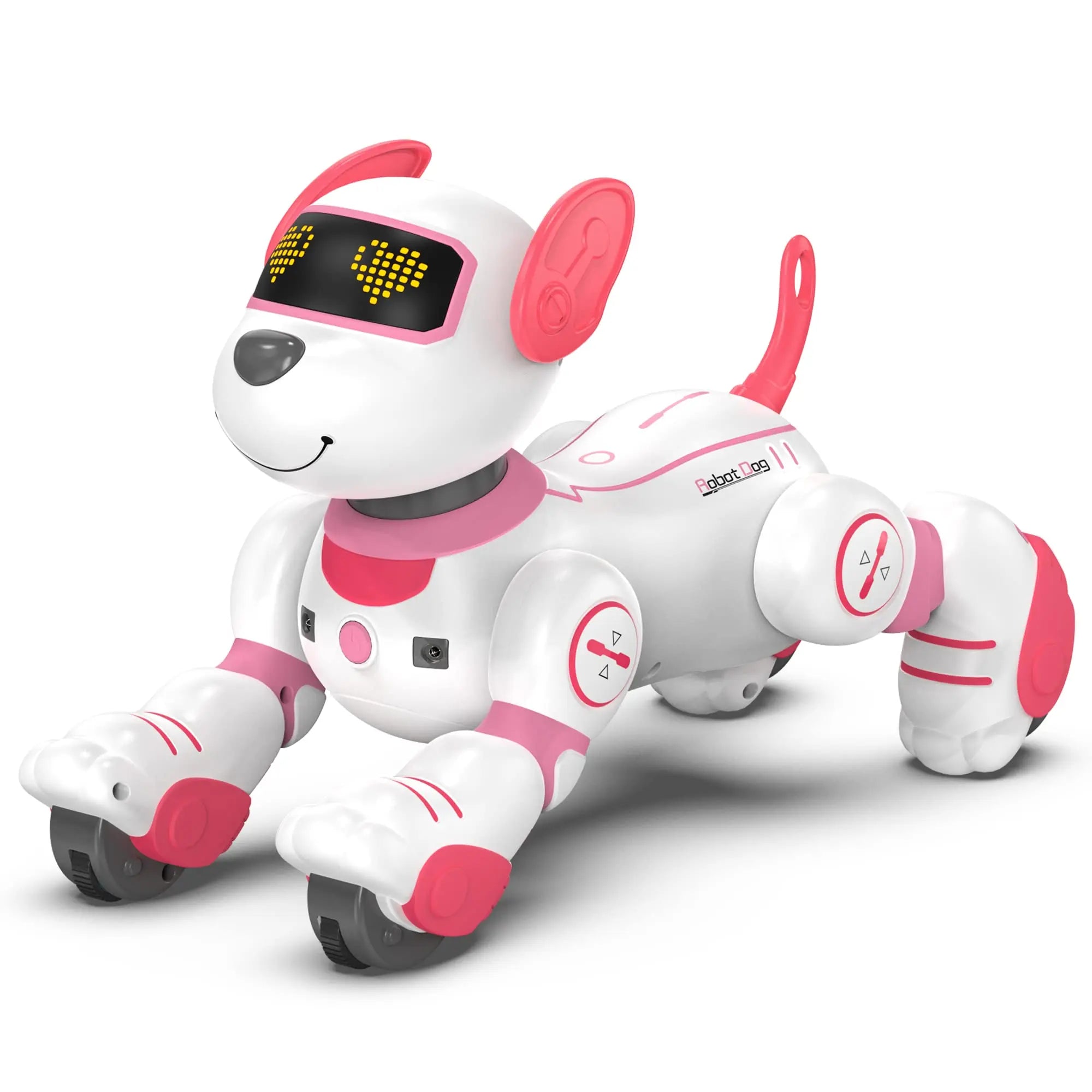 Perro Robot Inteligente con Control Remoto - Canta, Baila y Sigue - Acrobacias Smart - Música Interactiva - Cachorro Programable - Regalo para Niños