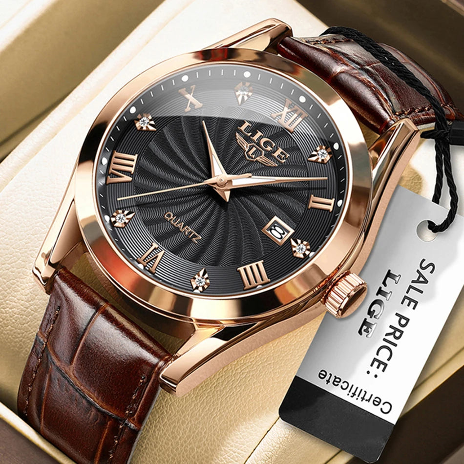 Reloj mujer LIGE – elegante, deportivo y resistente al agua