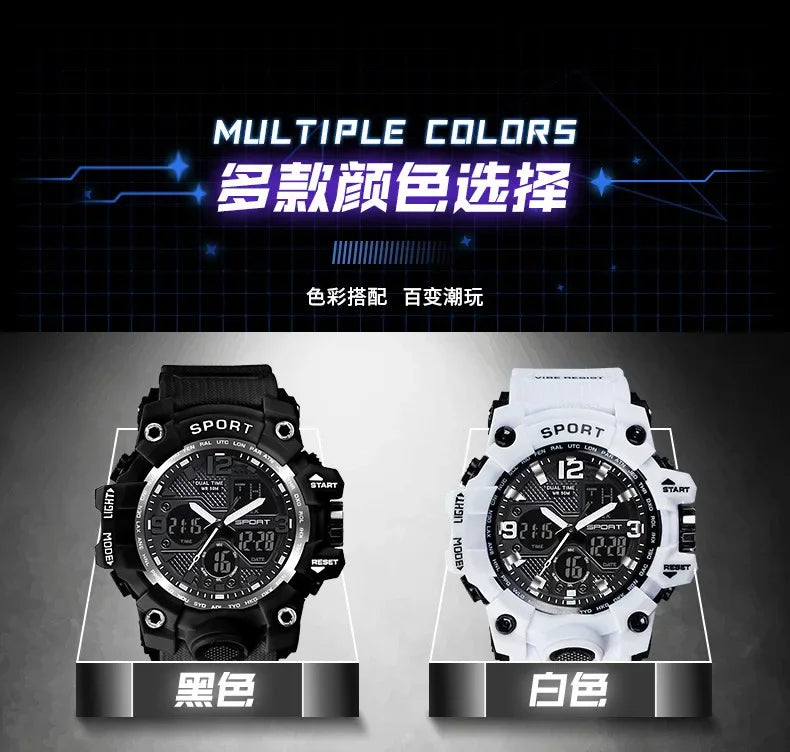 Reloj Deportivo Digital LED para Hombre