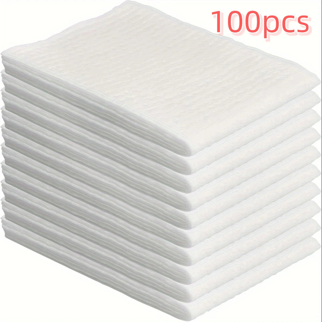 Pack 100 toallas desechables ultra absorbentes 30x70cm – suaves y portátiles