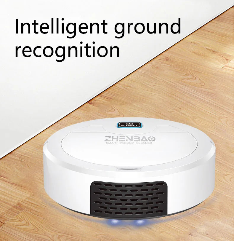 Robot Barredora Inteligente Inalámbrica - Escoba Manual Automática - Limpiador Doméstico Sin Esfuerzo