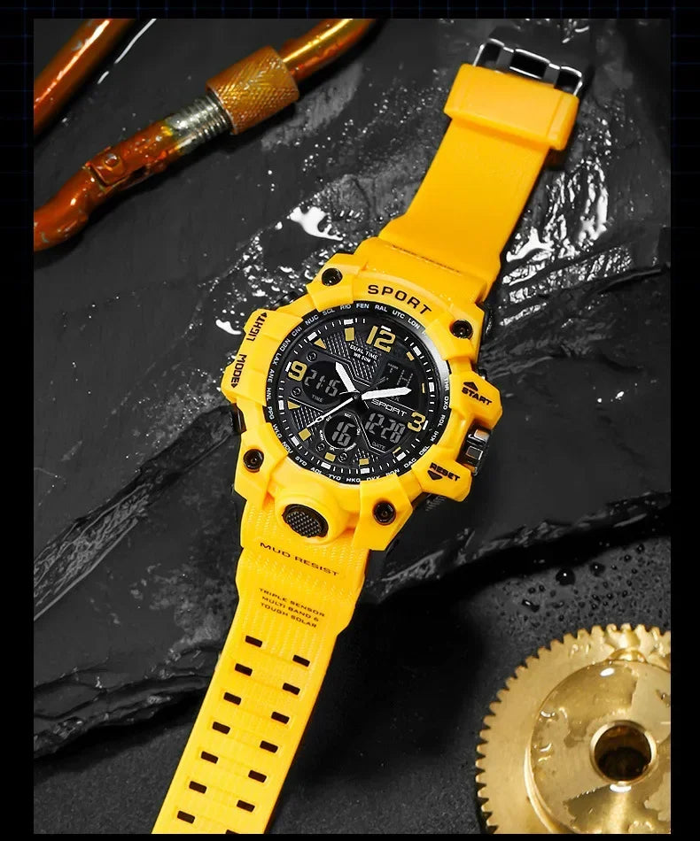 Reloj Deportivo Digital LED para Hombre