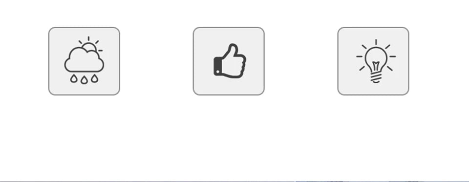 Lámpara LED de pared exterior IISINUO – aluminio con cristal, IP65 y resistente al agua