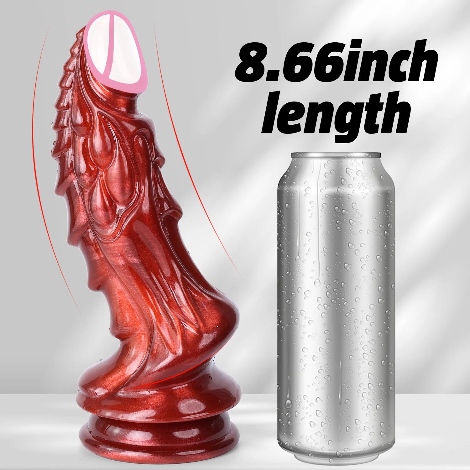 Red Dragon Dildos for Orgasm Women Masturbation Animal Penis Vagina G-Spot Stimulation Big Dick Anal Plug Sex Toys for Women Men