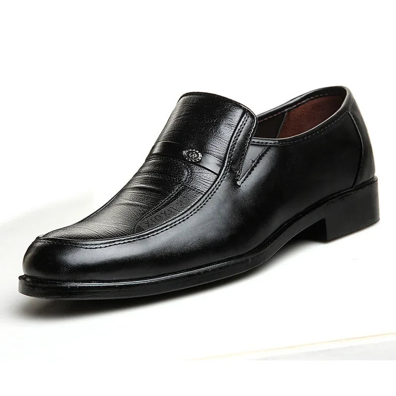 Mocasines casuales para hombre – slip-on hechos a mano y punta redonda