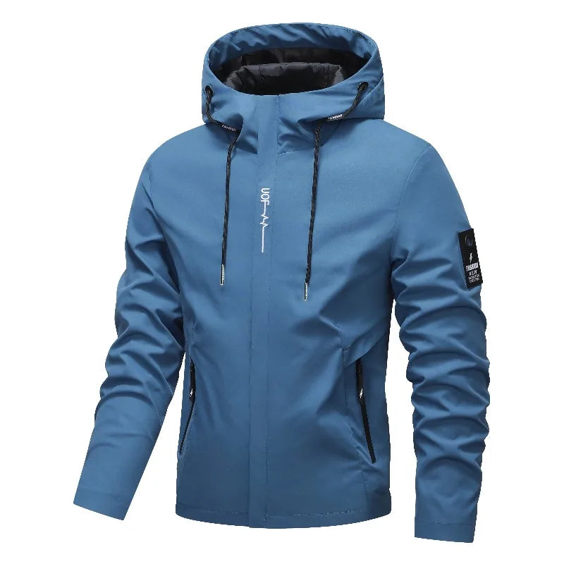 Chaqueta deportiva hombre – versátil, transpirable y cortaviento para primavera y otoño