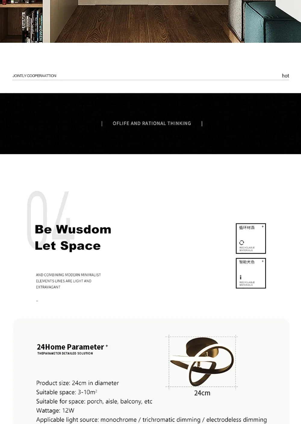 Tira LED minimalista para pasillos – lámparas modernas para living, balcón y escalera