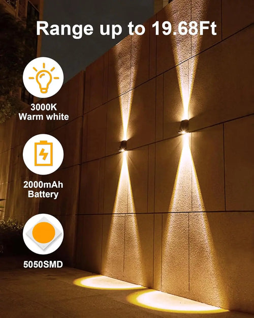 Candelabro LED con 3 colores – ideal para living, dormitorio y espacios interiores