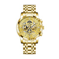 Reloj de lujo verde TINABIN – elegante, resistente al agua y para negocios