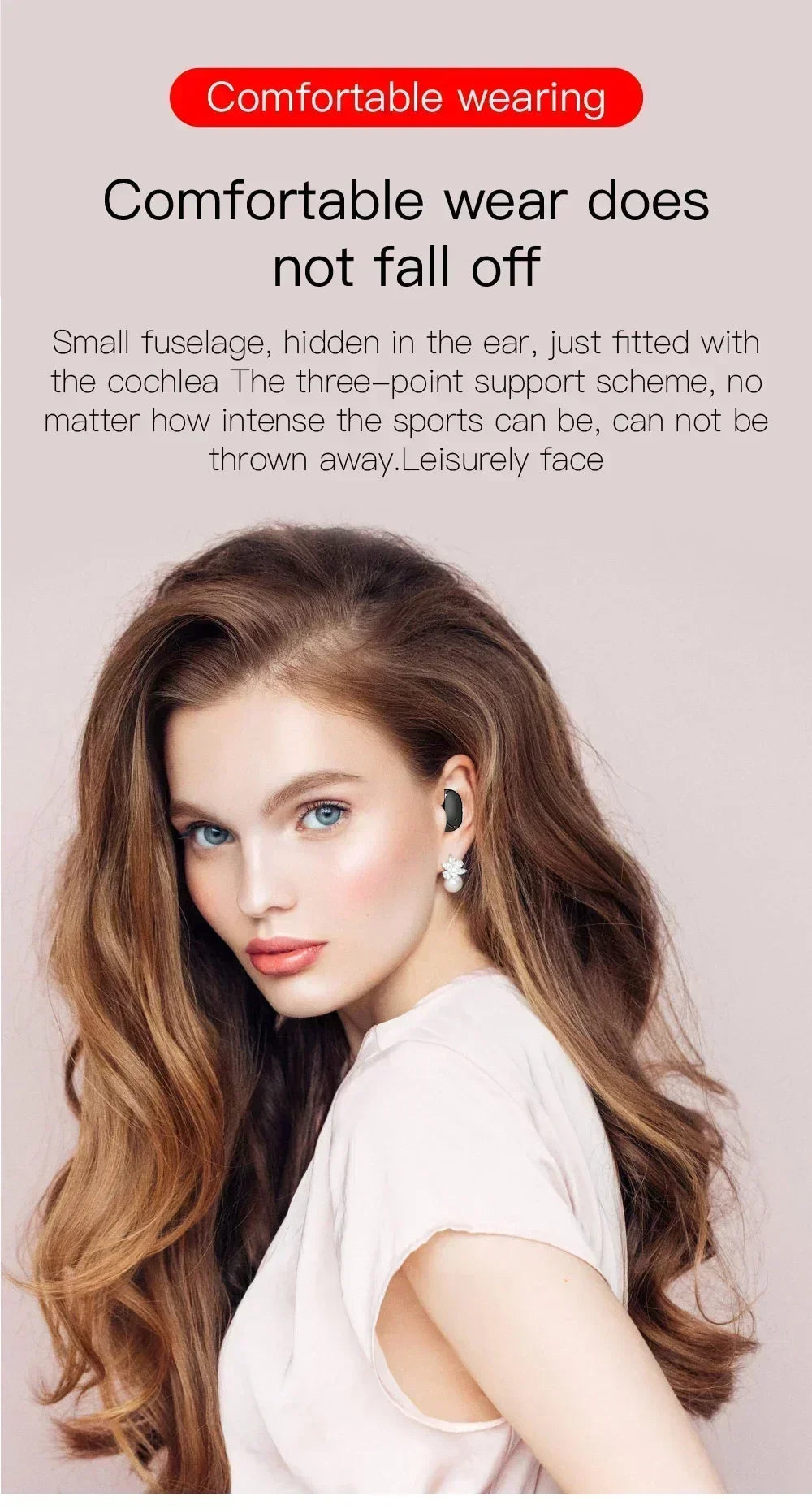 Auriculares inalámbricos E6S – TWS Bluetooth con cancelación de ruido y micrófono