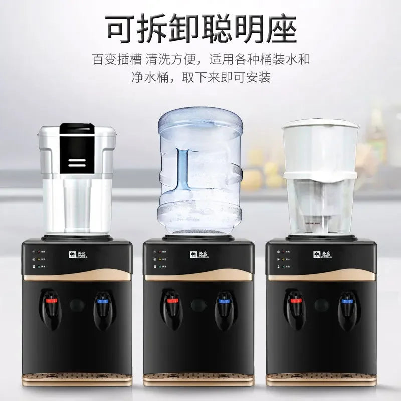 Dispensador de Bebidas para Hogar - Tres Grifos - Agua Caliente, Fría y Ambiente - Dispensador de Agua - Gadget para Hogar - Botellón de Agua - 220V