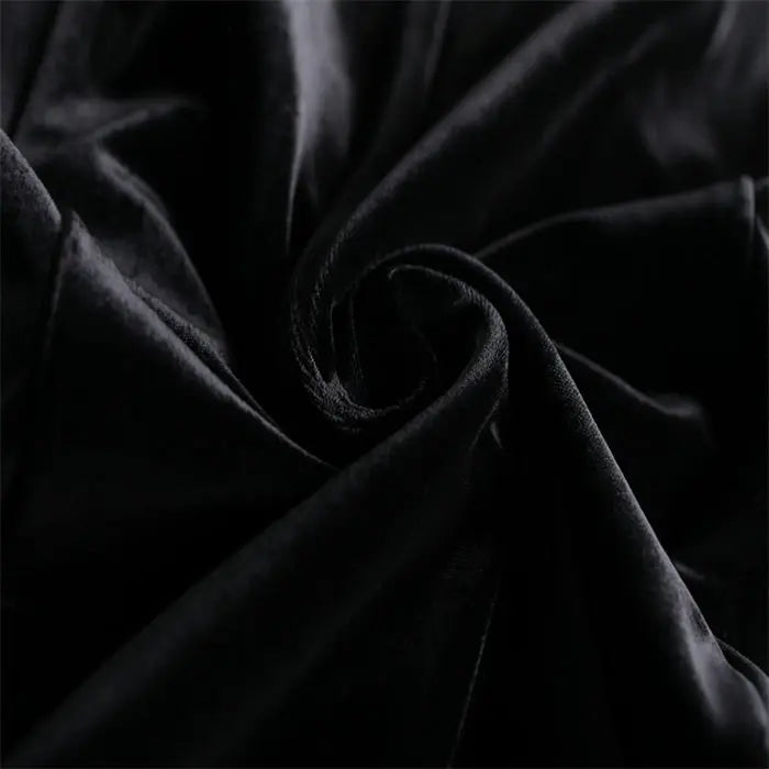 Chaleco blazer mujer – terciopelo negro, sin mangas y estilo retro