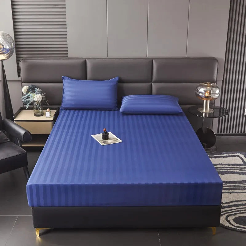 Sábana ajustable suave y fresca – amigable con la piel, para cama individual, queen y king