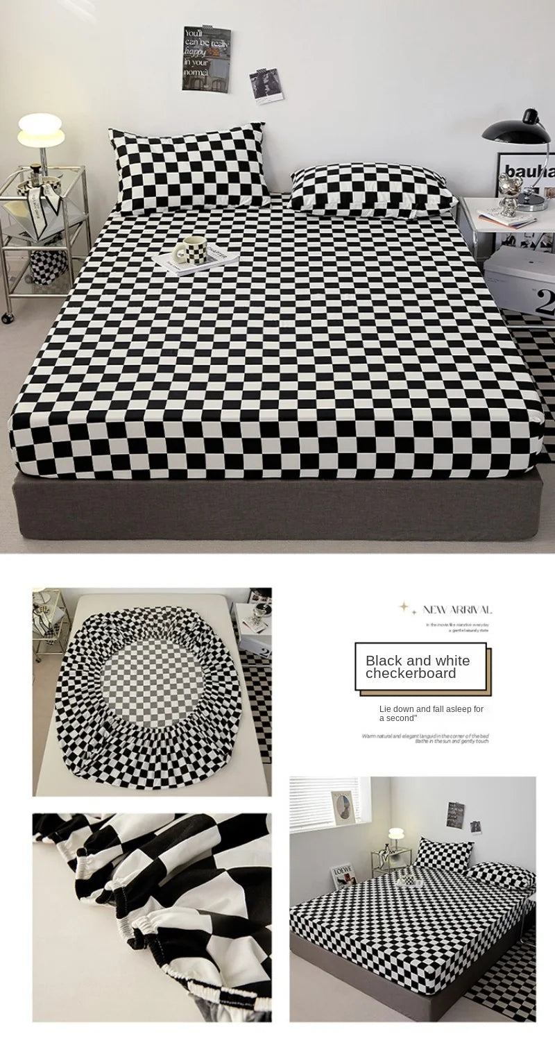 Sábana ajustable king floral – diseño elegante con banda elástica