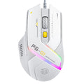 Mouse gaming Inphic PG1 con cable – iluminación RGB y diseño ergonómico
