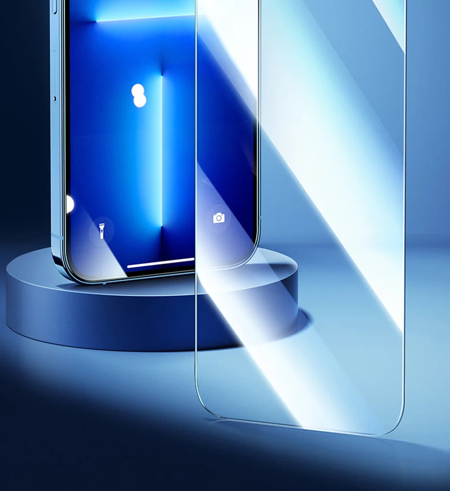 Set 3 protectores de vidrio templado – para iPhone 7 a 17 Pro Max