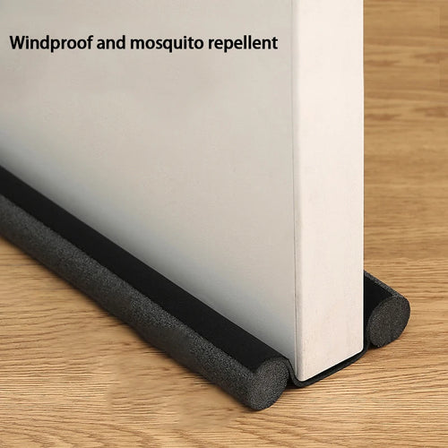 Burlete flexible para puerta – sellado contra viento, polvo y ruido