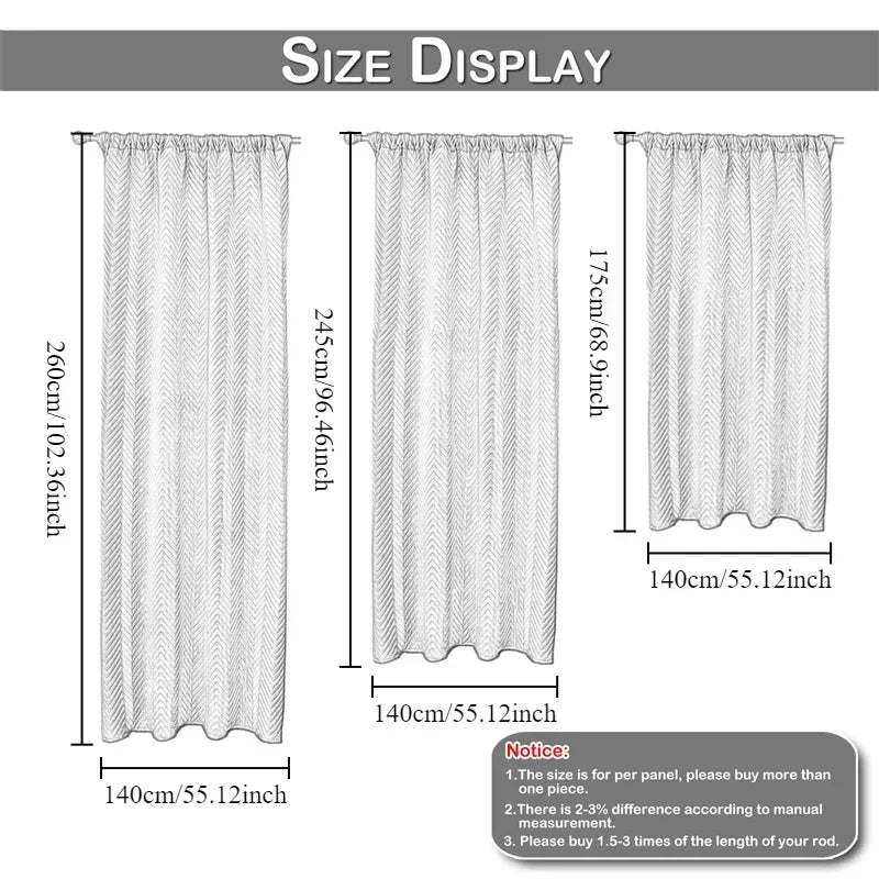 Cortina blackout para living – cortaviento y cálida para invierno