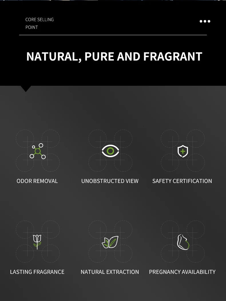 Perfume para auto – fragancia duradera y elegante para interior